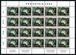 ** PRO/P. 2002 SERIE 4xPLANCHES COLLECTIONS NEUFS C/S.B.K. Nr:B276/B279. Y&TELLIER Nr:1714/1717. MICHEL Nr:1790/1793. ** - Ungebraucht