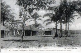 Afrique   Congo Français  M'Bamou  Batiments De La Mission - Congo Français