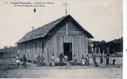 Afrique   Congo Français   Chapelle De La Mission De Ste Radegonde Dans L'Alima - Congo Français