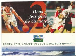 Sport :  Baskett -  Rugby :  Bearn  Pays   Basque (  Blanco  Et D.  Gadou 1997 - Basketball