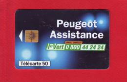 176 - Telecarte Publique Peugeot Assistance (F825) - 1998