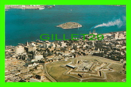 HALIFAX, NOVA SCOTIA - AERIAL VIEW OF HALIFAX CITADEL, GEORGE ISLAND & FORT CHARLOTTE - - Halifax