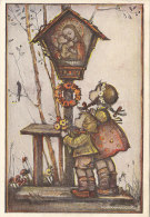 Bildstöckle, Zwei Kinder Vor Marterl, Berta Hummel (Maria Innocentia) Künstlerpostkarte 214 - Hummel
