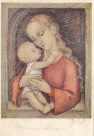 Madonna In Rot, Berta Hummel (Maria Innocentia) Künstlerpostkarte 209 - Hummel