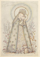 Schutzmantelmadonna,  Berta Hummel (Maria Innocentia) Künstlerpostkarte 219 - Hummel
