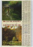 L'Almanach Des PTT De 1980, Gironde 33 - Tamaño Grande : 1971-80