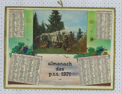 L'Almanach Des PTT De 1971 - Tamaño Grande : 1971-80