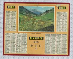 L'Almanach Des PTT De 1963, Incomplet - Big : 1961-70
