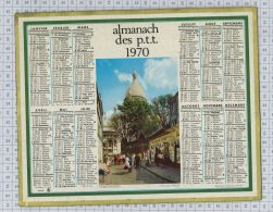 L'Almanach Des PTT De 1970, Sarthe 72 - Big : 1961-70