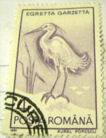 Romania 1991 Birds Egretta Garzetta 4l - Used - Gebruikt