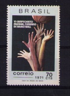 BRAZIL 1971  Woman Basketball - Unused Stamps