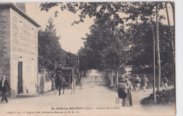 ST JEAN DE BOURNAY(38)1905-avenue De La Gare - Saint-Jean-de-Bournay