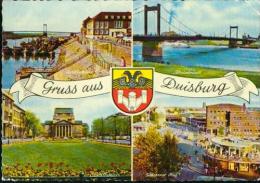 Duisburg MB Gläserner Hut Rheinbrücke Wappen 4.7.1963 - Duisburg