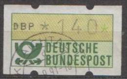 Germany BRD - 1981 ATM Nr 1 - 140 Gestempelt Used - Vignette [ATM]