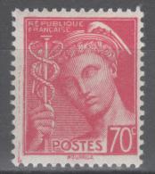 Paix N° 416 (Variété, Impression Double Du Coin Gauche) Neuf * Gomme D'Origine  TTB - Unused Stamps