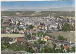 Cpsm   48 Lozere Saint Chely D Apcher  Vue Aerienne - Saint Chely D'Apcher