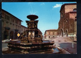 H2249 Faenza, Fontana Monumentale - Fountaine, Fountaine, Brunnen - Ed. C.C.C. N. 5 - Auto Cars Voitures - Faenza