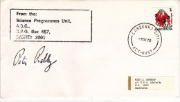 (APOLLO 17 ) Science Programmes Unit SYDNEY  CANBERRA AUSTRALIE  7 Decembre 1972 - Oceanía