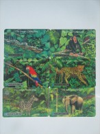 N°96/101. The Jungle Collection. 6 Cards. - [ 4] Mercury Communications & Paytelco