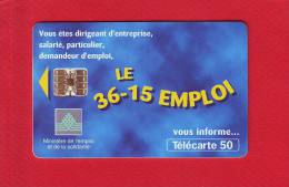 220 - Telecarte Publique 36 15 Emploi (F804C) - 1998