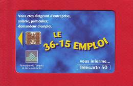 223 - Telecarte Publique 36 15 Emploi (F804C) - 1998