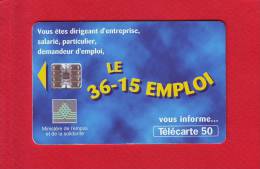 226 - Telecarte Publique 36 15 Emploi (F804B) - 1998