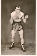 C.P. DU BOXEUR CHARLES HUMEZ - SON EXHIBITION A SARREGUEMINES LE 11 MAI 1952 - Boxing