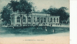 ( CPA ÉTATS UNIS )  COLOMBUS  /  OHIO  /  Public Library  - - Columbus