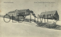 PORTUGAL - SERRA DA ESTRELA - HOTEL PENSÃO MONTANHA NO INVERNO - 1915 PC. - Guarda