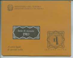 1983 ITALIA DIVISIONALE CONFEZIONE ZECCA - Mint Sets & Proof Sets