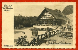 CPSM Allemagne AK RETTERSHOF TAUNUS - CAFE ZUM FROHLICHEN LANDMANN - Kelkheim