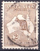 Australia 1913 Kangaroo 2 Shillings 1st Wmk Used - Gebraucht