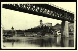 Schaffhausen  -  Bahnbrücke Und Munoth  -  Ansichtskarte Ca.1924    (2264) - Other & Unclassified
