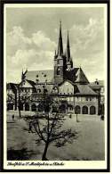 Saalfeld  -  Marktplatz Und Kirche   -  Ansichtskarte  Ca.1940  (2129) - Saalfeld