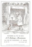 MUTZIG .. AU NID DE CIGOGNE .. M. ET MME JEAN ESSLINGER - Mutzig