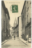 Carte Postale Ancienne Rochechouart - Grand'Rue - Rochechouart