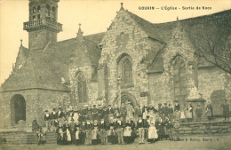 GOURIN - L'Eglise - Sortie De Noce - Gourin