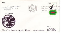 APOLLO 17 To Honour Joint Defence Space Research Facility ALICE SPRINGS  AUSTRALIE 7 Decembre 1972 - Oceanië