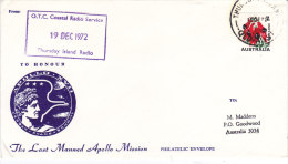 APOLLO 17 To Honour OTC Coastal Radio Service Thursday Island Radio AUSTRALIE 19 Decembre 1972 - Ozeanien