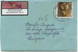 Mailed Cover (letter) With Stamp    From Canada To Bulgaria - Lettres & Documents