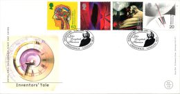 GRANDE-BRETAGNE. N°2066-9 Sur Enveloppe 1er Jour (FDC) De 1999. Chronomètre/Energie Vapeur/Photographie/Ordinateur. - Horlogerie