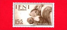 SPAGNA - Colonie - IFNI - NUOVO - 1955 - Giornata Del Francobollo - Scoiattolo - Squirrel (Sciurus Pauli) - 15+5 - Ifni