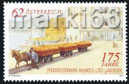 Austria - 2011 - 175 Years Of Railroad Budweis-Linz-Gmunden - Mint Stamp - Ungebraucht