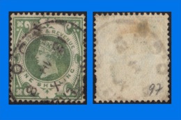 GB 1887-0006, SG211 QV 1s Dull Green, Used - Oblitérés