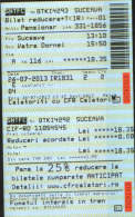 Romania-Railway Transport Ticket-2/scans - Europa