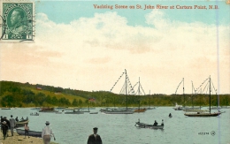 CANADA - Yachting Scene On ST. JOHN River At Carters Point - St. John