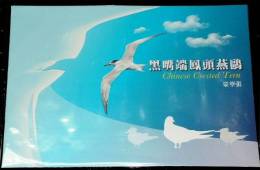 Folder Taiwan 2011 Proof Specimen Conservation Of Bird Stamp S/s Tern Fauna Rock Migratory Birds Unusual - Nuevos