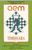 CPA CHESS, ECHECS,  AEM TIMISOARA CHESS TEAM - Chess