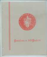 VATICANO PAOLO VI FOGLI MARA - TORINO PER LE DIVISIONALI CON COPERTINA  USATI IN BUONO STATO DAL 1963 AL 1975 - Vatikan