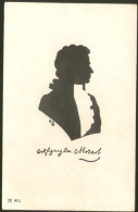 Silhouette By BITHORN OLD POSTCARD - Scherenschnitt - Silhouette